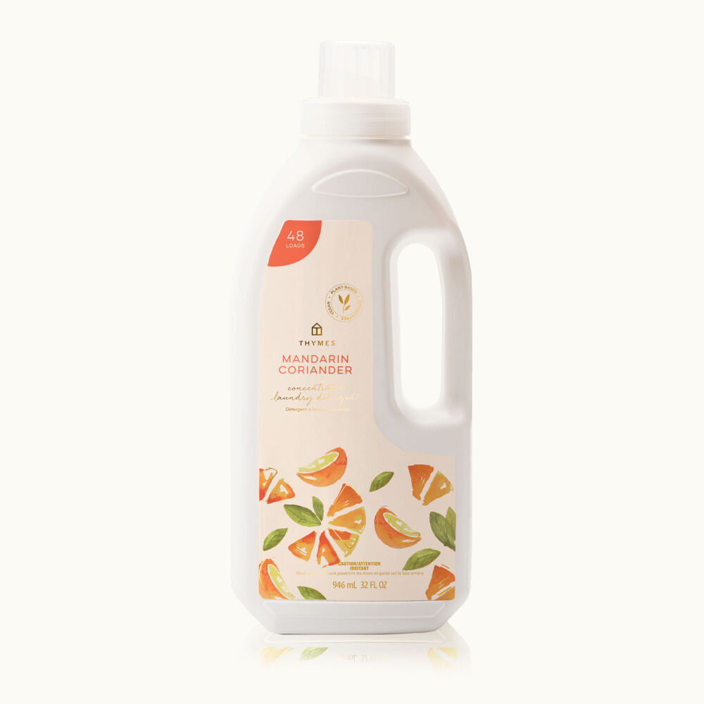 Thymes Mandarin Coriander Concentrated Laundry Detergent for Soft and Citrus Scented Clothing image number 0